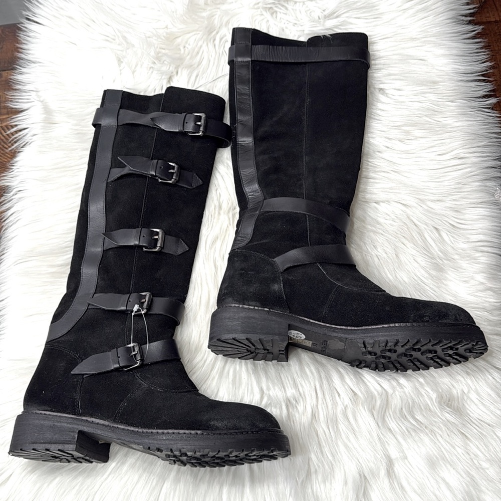 FREE PEOPLE Tristie Buckle Boots - Picture 4 of 12